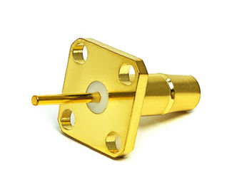 QMA  N type Flange Sma Female 4 Holes Flange mount Female Coaxial adapter Antenna Rf Connector