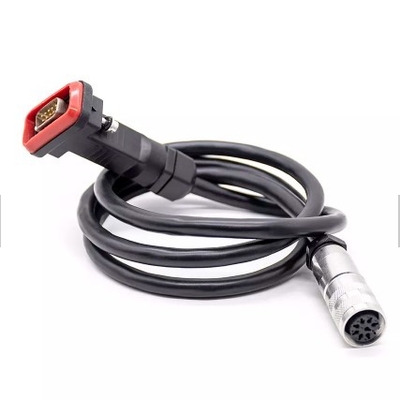 Waterproof AISG RET Control Cable Connector 8 Pin Female To DB 9 pin Male