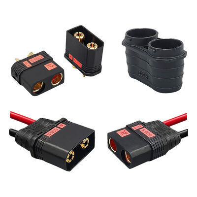 QS8-S UAV Power Cable Plug 12AWG Wire Gauge 110A Integrated High-Power Connectors