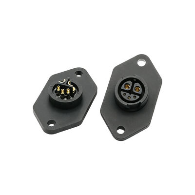 M19 Series 20A 10.4N Ultra Low Insertion Force Waterproof Power Connector Free Test Supported