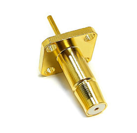 QMA  N type Flange Sma Female 4 Holes Flange mount Female Coaxial adapter Antenna Rf Connector