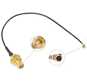 DIN Plug SMA BMA Female Male Radio Frequency Connector Coxial Cable Assembly