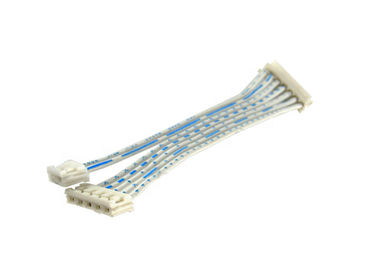 UL2468 Custom Wire Harness Cable White Blue Cable Assembly EHR / XHP For Printer