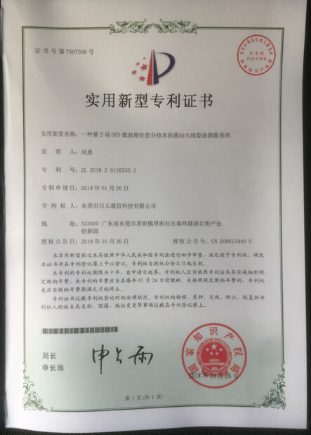 КИТАЙ Dongguan RitianLink Technology Co., Ltd. Сертификаты